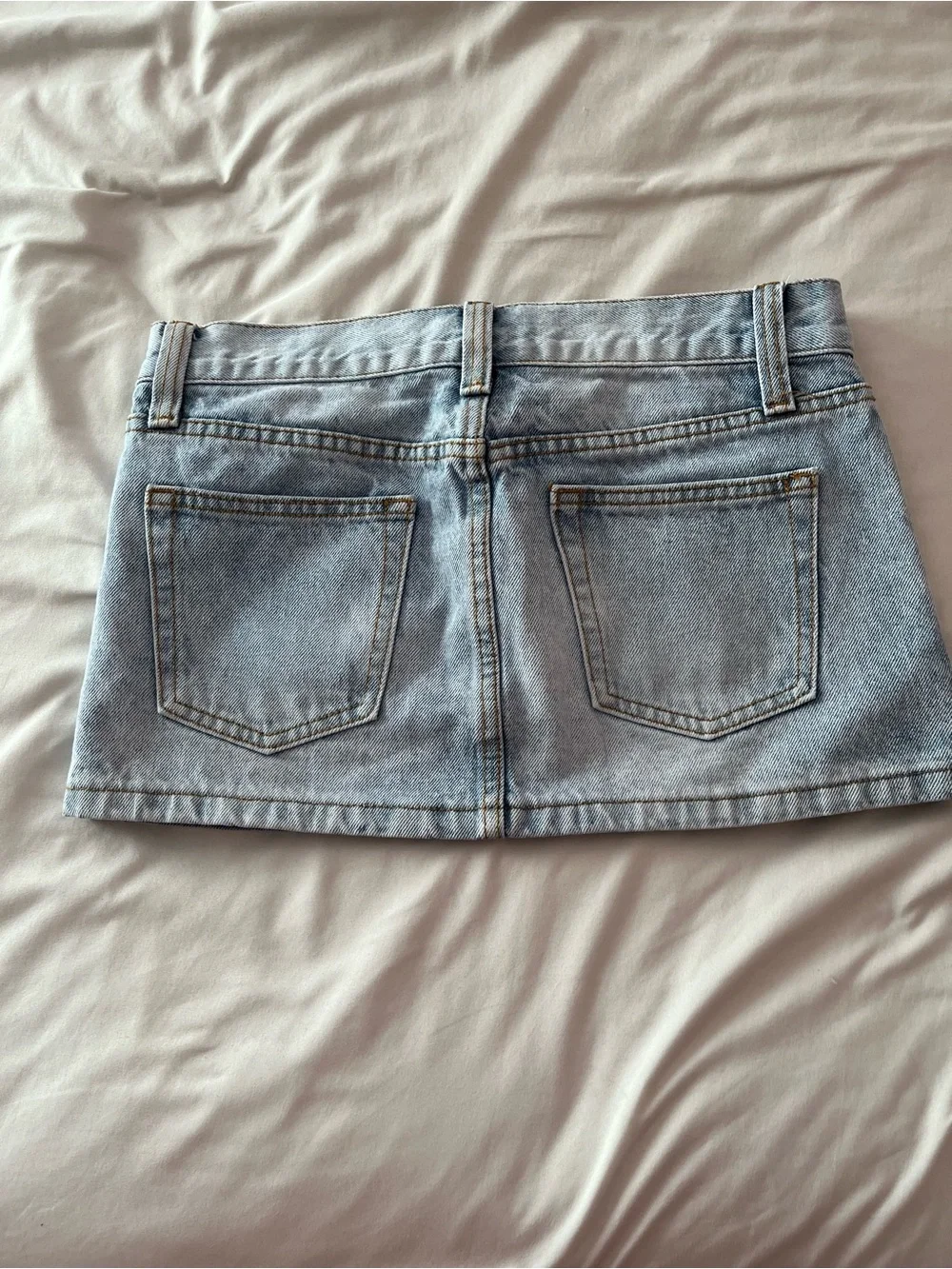 Brandy Melville Denim Mini Skirt